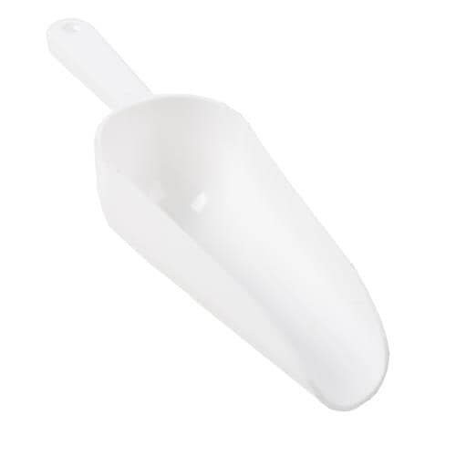 BAR MAID CR-846W 6OZ SCOOP (WHITE)-ROUND BOWL-H