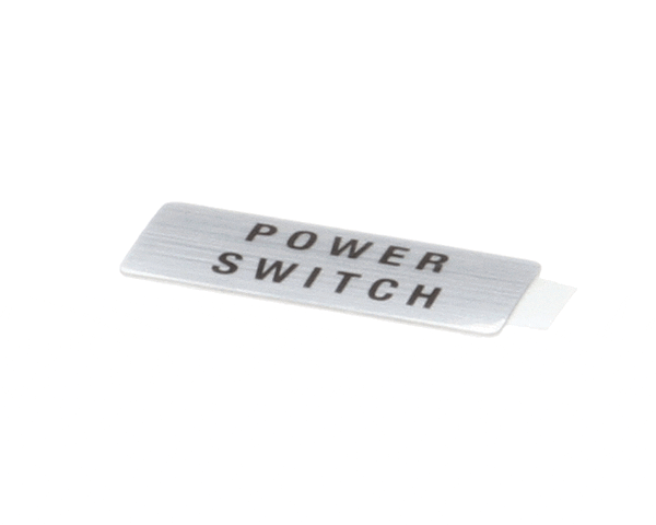 BEVERAGE AIR 806-329D LABEL POWER SWITCH H