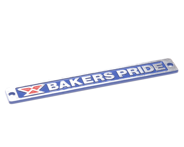 BAKERS PRIDE U1044X NAMEPLATE  BAKERS PRIDE LOGO 8