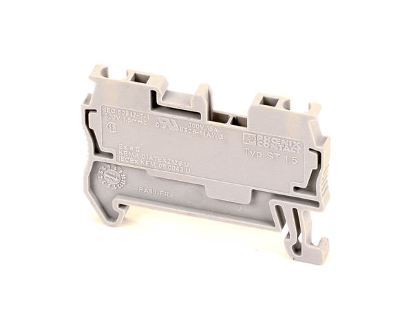 CONVOTHERM 4014030 FEED-THROUGH TERMINAL BLOCK 1 5QMM GY