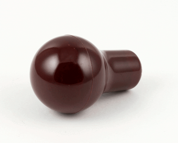 GROEN 073553 KNOB RED TAPERED BALL