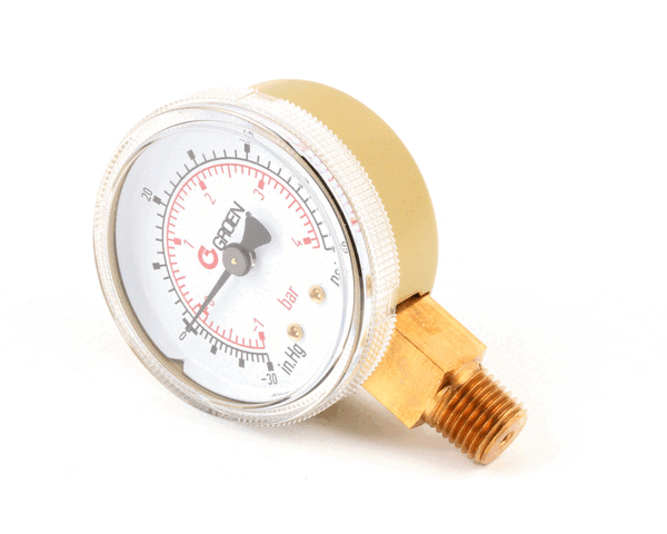 GROEN 099156 GAUGE COMPOUND PRESSURE W/DUAL