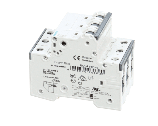 MEIKO 9620230 AUTOMATIC CIRCUIT BREAKER 5SY4