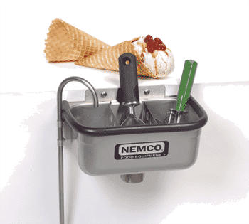 NEMCO 77316-10A ICE CREAM SPADE DIPPER WELL  10IN