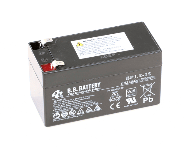 NORLAKE 139330 BATTERY # VRLA 12V BP1.2-12-T1