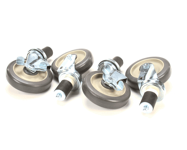 TRI-STAR MANUFACTURING 390113 KIT SET 4 STEM CASTERS 2/BRAKE