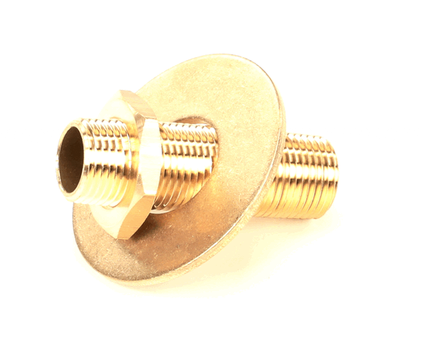 T&S BRASS B-0428-LA SUPPLY NIPPLE W/ LOCKNUT WASH