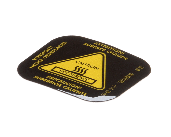 ALTO SHAAM LA-3087 LABEL CAUTION HOT WARNING