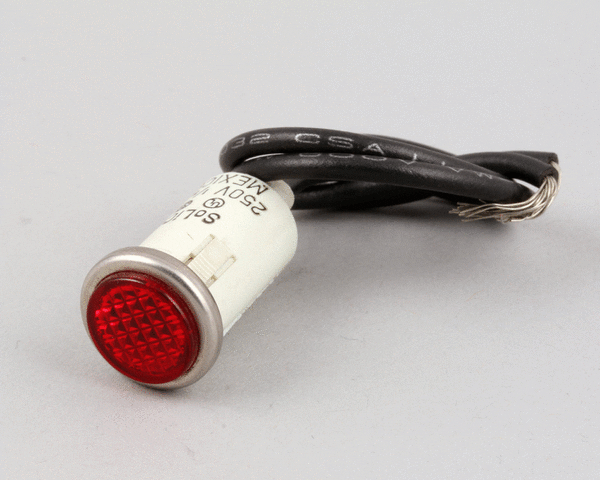 BAKERS PRIDE AS-P1168A INDICATOR LAMP; RED 1/2;250V;1