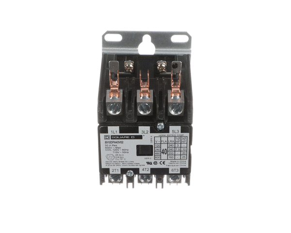 CHAMPION - MOYER DIEBEL 116167 CONTACTOR 40 FLA  THREE POLE  120VAC