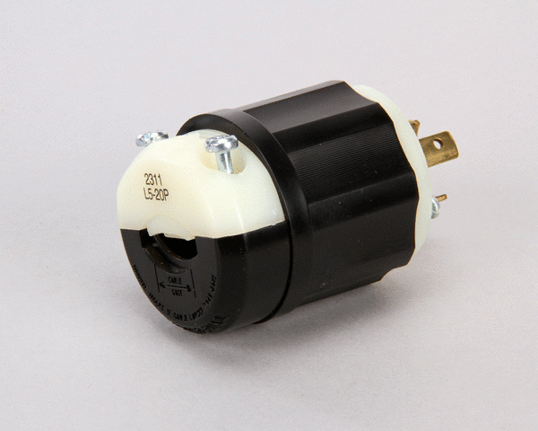 CRES COR 0840036 PLUG 20A 125V TWISTLOCK