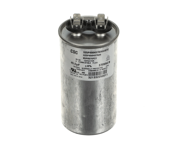 FOLLETT 00141689 CAPACITOR  RUN  50 HZ 45 MFD @ 370V 50-6