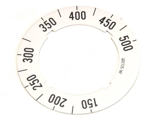 GARLAND G02725-16 DIAL INSERT (150F/500F)