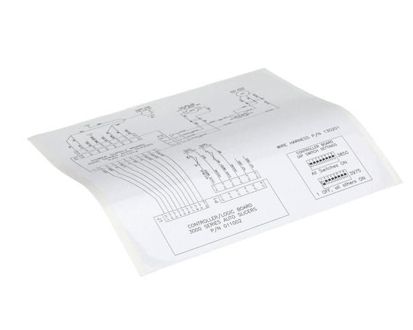 GLOBE 910215 LABEL  3000 AUTO WIRING