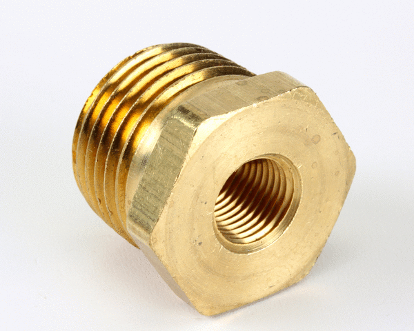 GROEN NT1202 BRASS REDUCER BUSHING- 1/2 X 1/8