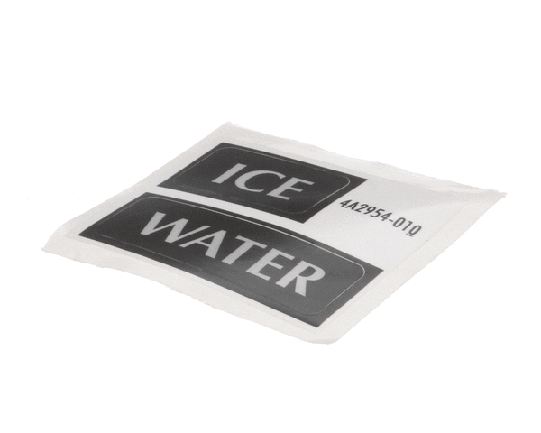 HOSHIZAKI 4A2954-01 ICE LABEL