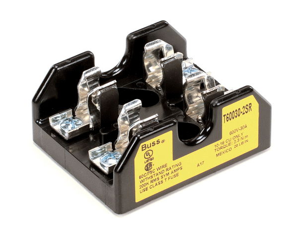 HATCO 02.03.023.00 FUSE BLOCK 30A 600V 2P-T CLASS