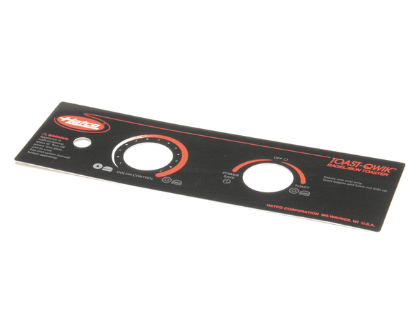 HATCO 07.01.335.00 CONTROL PLATE TQ-20BA