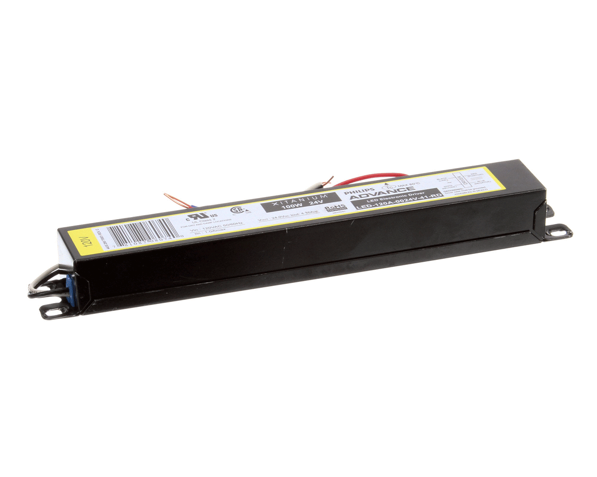 HUSSMANN 4483262 PWRSPLY SLIMLINE 24V 100W LED