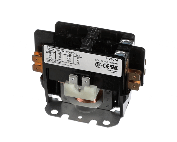 INTERNATIONAL COMFORT PRO 1178074 CONTACTOR 2P 32FLA 24V 50/60HZ