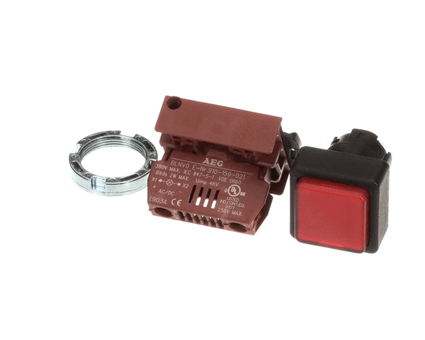 INSINGER DE8-52 PILOT LIGHT ASSY (RED)