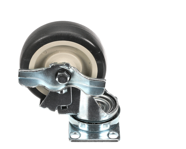 LOW TEMP INDUSTRIES 130810 CASTER(4IN  SWIVEL/PLATE W/BRK.)