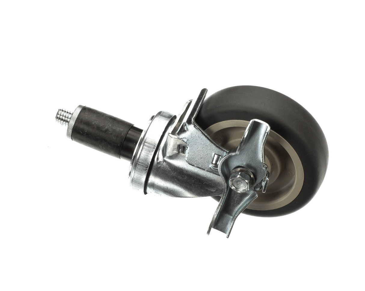 LOW TEMP INDUSTRIES 132320 CASTER(4IN  SWIVEL/STEM W/BRK.)