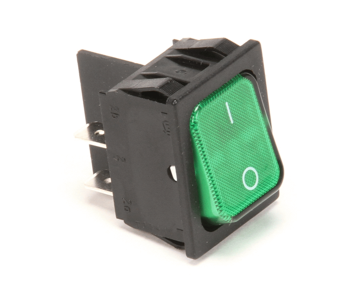 MERCO 340038 SWITCH ROCKER DPST  LIGHT 250V