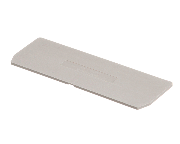 NIECO 18687 END COVER  2 X 4MM - GRAY