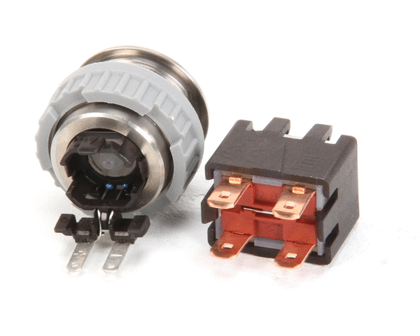 NIECO 21455 SWITCH  PUSHBUTTON  GRN  2 POLE 5A 250V