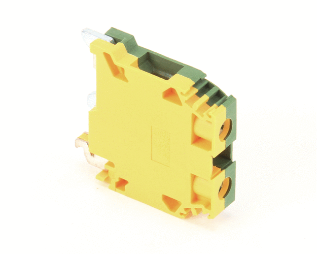 NIECO 4405-18 TERMINAL BLOCK 10MM GRN/YEL (165 115.10)