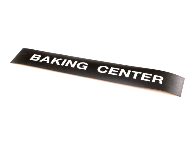 NU-VU 52-0139-B LABEL  BAKING CENTER