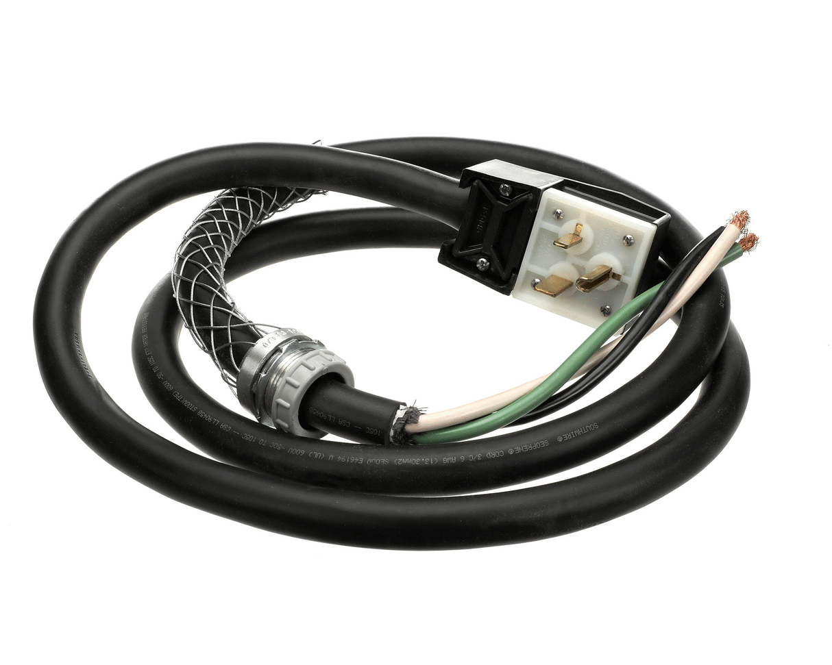 PITCO B6780702 CORD 6G/3C 6-50P 50A 250V 6FT