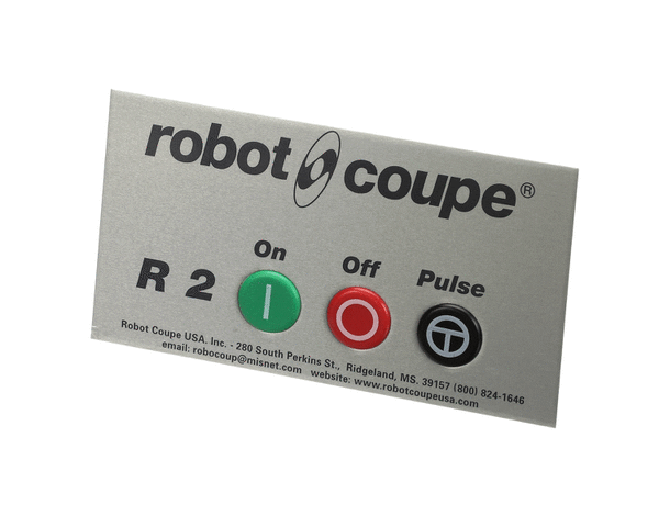 ROBOT COUPE 29985 SWITCH PANEL R2(NLP) ASSEMBLY