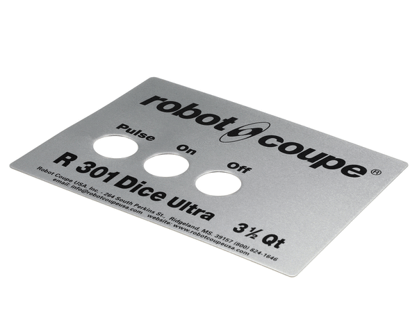 ROBOT COUPE 402522 R301U DICE FRONT PLATE