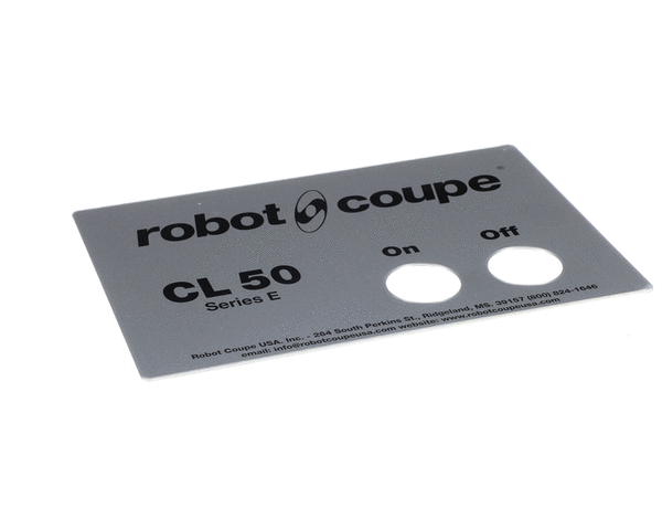 ROBOT COUPE 403985 FRONT PLATE CL50E USA