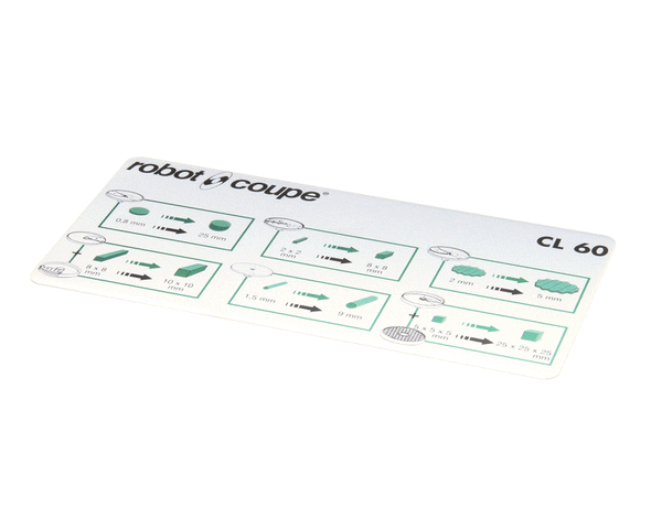 ROBOT COUPE 407295 CL60 LATERAL DISC PLATE