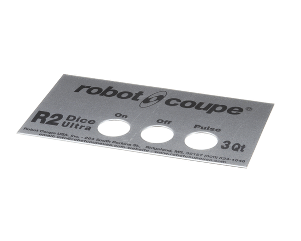 ROBOT COUPE 407903 R2U DICE FRONT PLATE