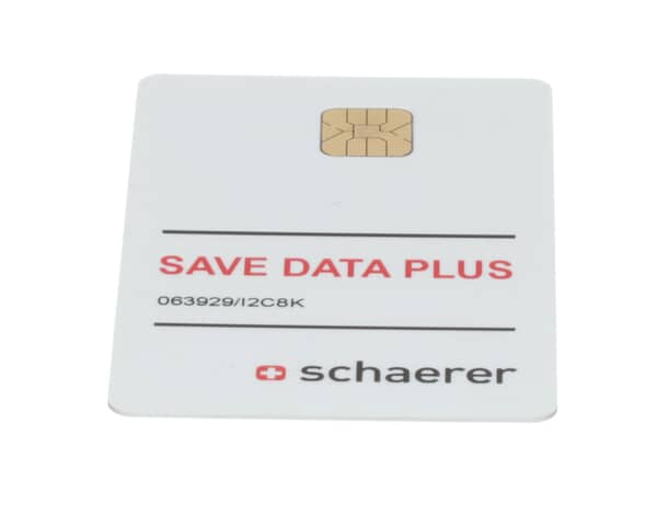 SCHAERER 3370063929 CHIP CARD SAVE DATA PLUS