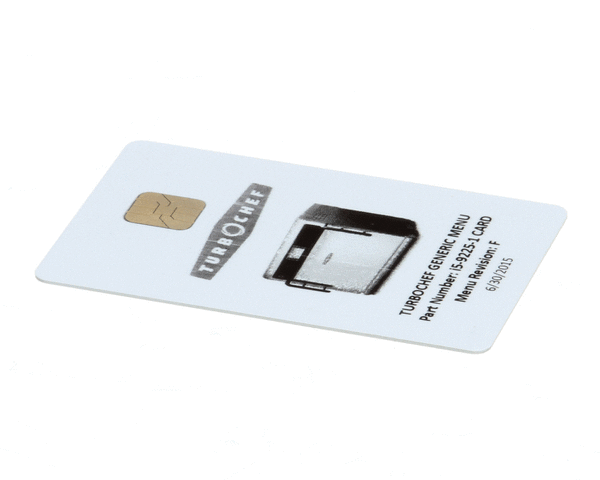 TURBOCHEF I5-9225-1 CARD SMART CARD GENERAL MARKET  I5