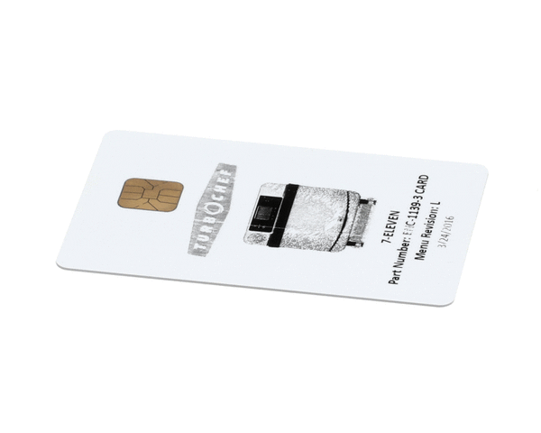 TURBOCHEF NGC-1181-3 CARD SMART CARD STARBUCKS TORNADO