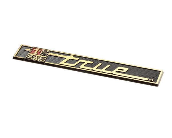 TRUE 820343 NAMEPLATE  TRUE 1-1/4 X7-5/8 ALL COOLERS