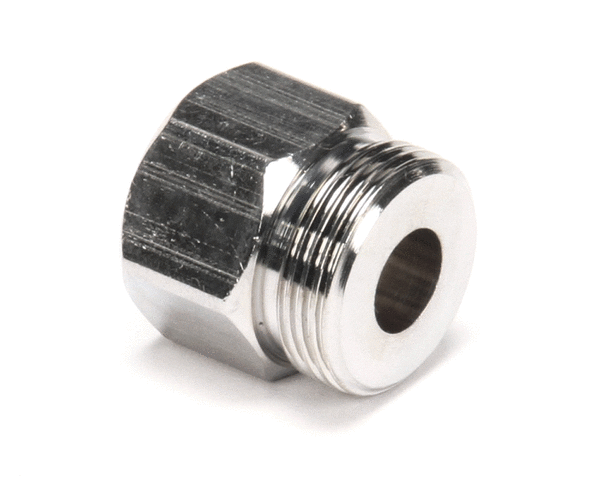 T&S BRASS 000729-40 HOSE INLET NUT  CHROME-PLATED BRASS