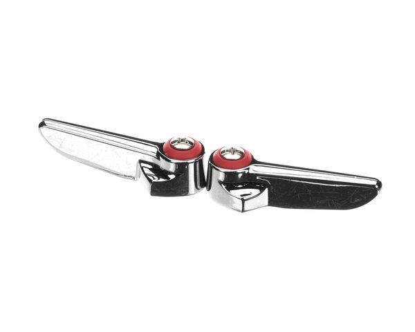 T&S BRASS 001637-45M LEVER HANDLE  RED INDEX (HOT)  SCREW (QT