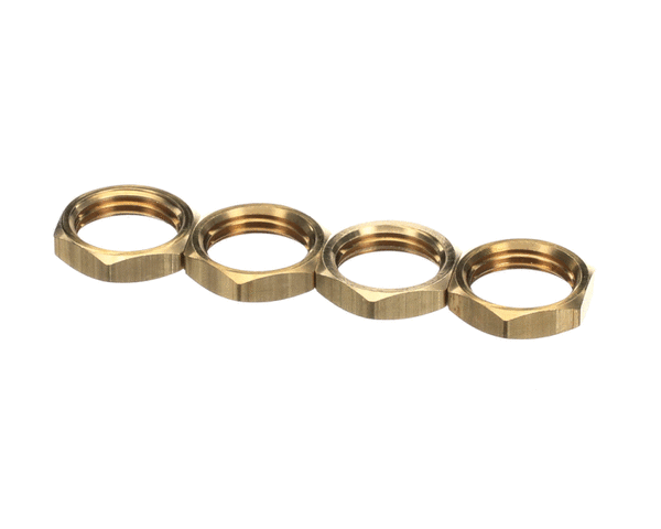 T&S BRASS 002954-45M BRASS LOCK NUTS  1/2-14NPSL (QTY=4)