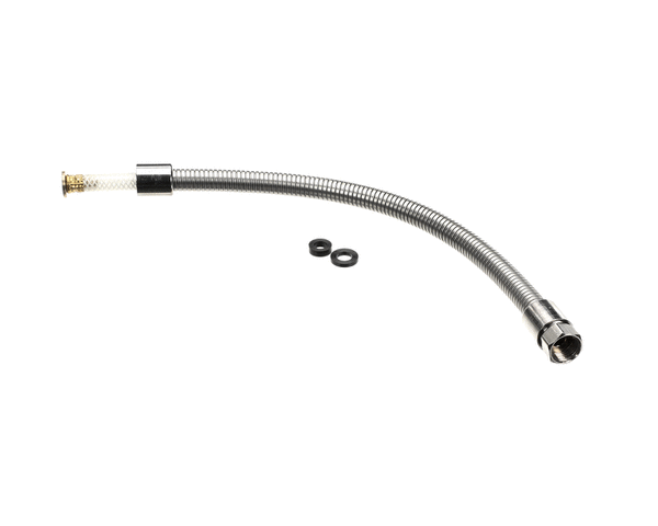 T&S BRASS B-0024-H2A FLEXIBLE STAINLESS STEEL HOSE  LESS HAND