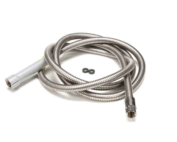 T&S BRASS B-0108-HOSE 108 FLEXIBLE STAINLESS STEEL HOSE W/ GRA