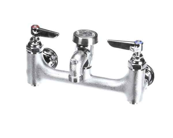 T&S BRASS B-0674-BSTR SERVICE SINK FAUCET  WALL MOUNT  8 CENTE