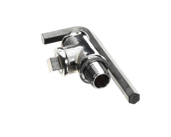 T&S BRASS B-TEE-RGD RIGID TEE ASSEMBLY  CHROME PLATED