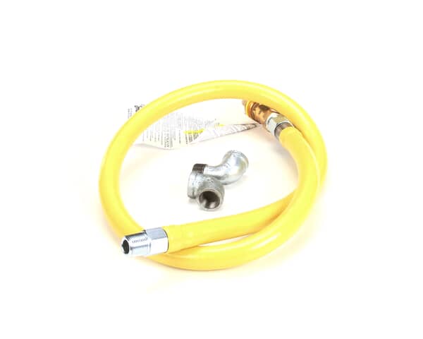 T&S BRASS HG-4C-48 GAS HOSE W/QUICK DISCONNECT  1/2 NPT  48